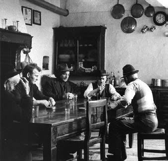 Giocatori di carte all’osteria